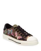Men's Low-top Camo Butterfly