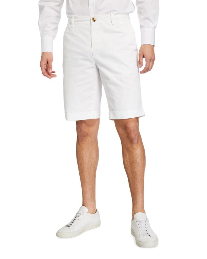 Men's Flat-front Cotton