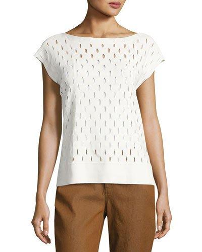 Decoupe Cap-sleeve Eyelet