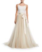 Tulle Ball Skirt With Ribbon Belt