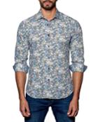Semi-fitted Floral-print