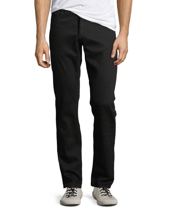 Men's Russell Slim Straight Jeans, Black