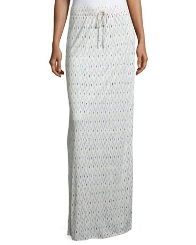 Molimo Printed Jersey Maxi Skirt, New