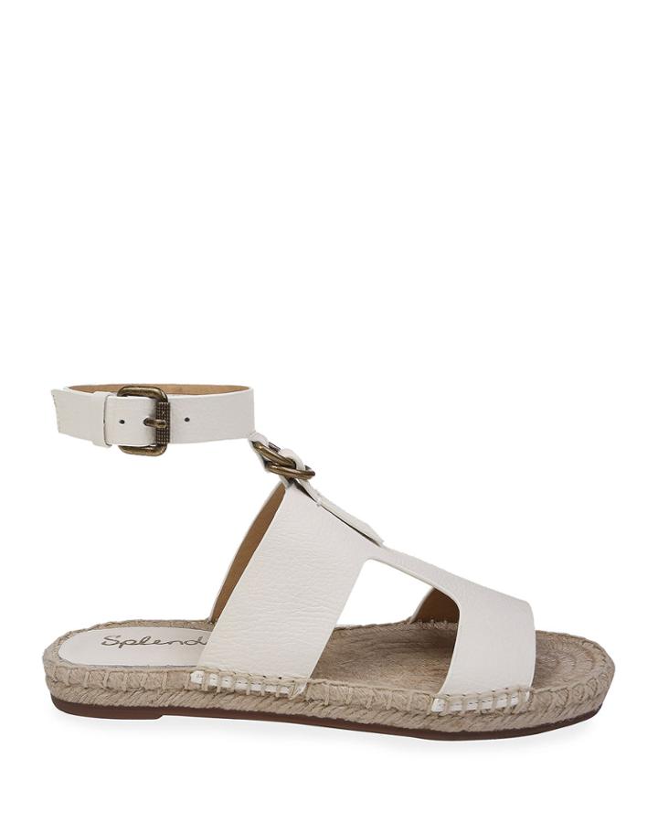 Suede Flat Espadrille