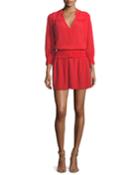 Trac Split-neck Long-sleeve