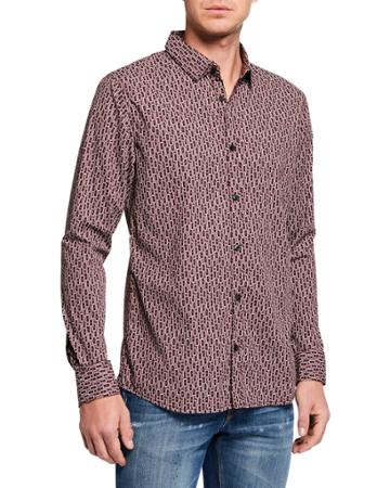Men's Geo Woven
