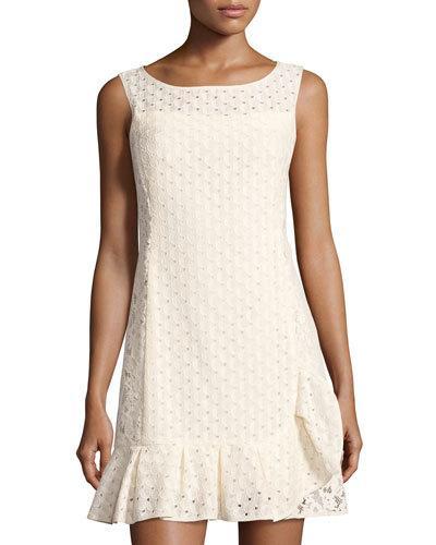 Ruffle-hem Eyelet