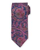 Italian-made Paisley-printed