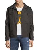 Camu Butterfly Wind-resistant Bomber Jacket