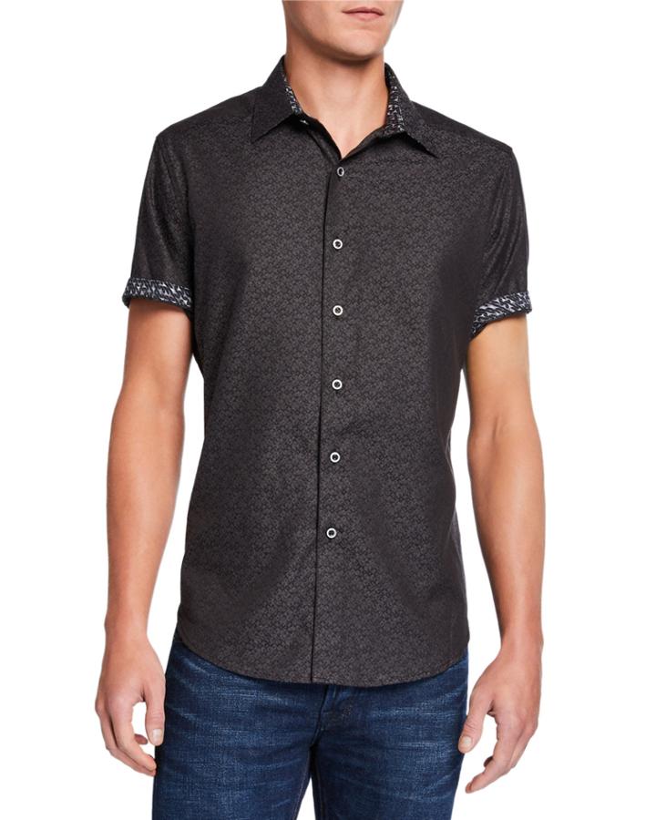 Men's Ash Grove Diamond Flower-print