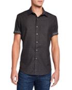 Men's Ash Grove Diamond Flower-print