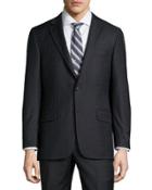 Classic-fit Plaid Wool