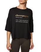 Daily Champagne Boxy Tee