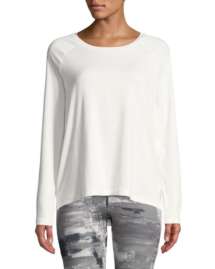 Nova Long-sleeve T-shirt With Back Keyhole