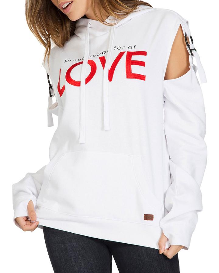 Frank Love Cutout Hoodie