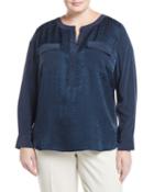 Jacquard Two-pocket Tunic,