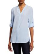 Button-down Blouse