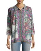 Shelby Button-front Shirt,