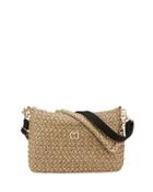 Powchky Zip-top Shoulder Bag, Cream