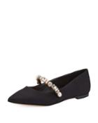 Noel Jeweled Ballet Flats