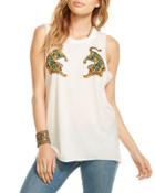 Reflected Tigers Graphic Tank