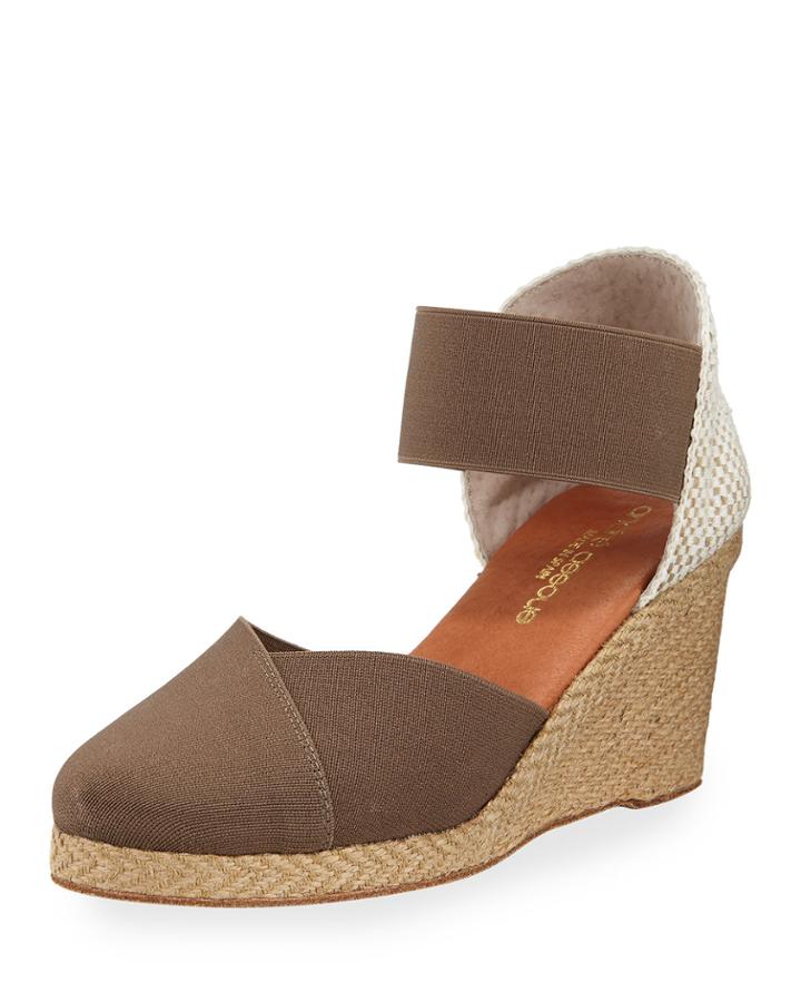 Anouka Woven Wedge Espadrilles