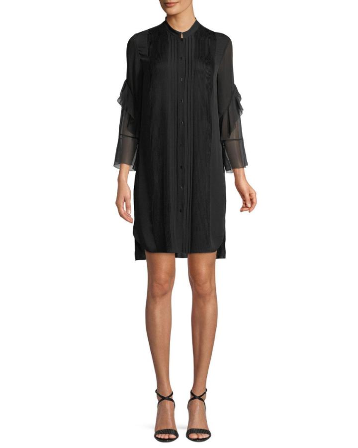 Sawyer Ruffled Silk