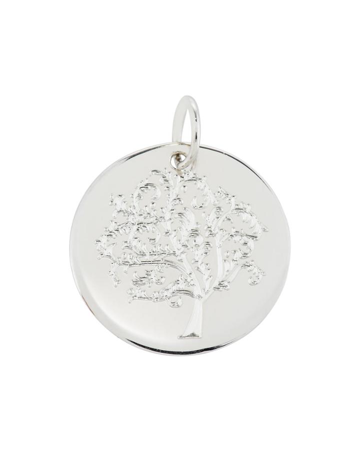 Sterling Silver Tree Of Life Charm Necklace