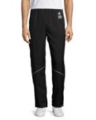 Straight-leg Mesh-paneled Track Pants
