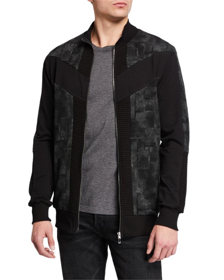 Men's Zipper Camo Jacket