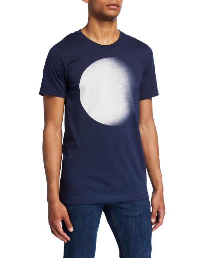 Men's Dark Moon Short-sleeve Graphic T-shirt