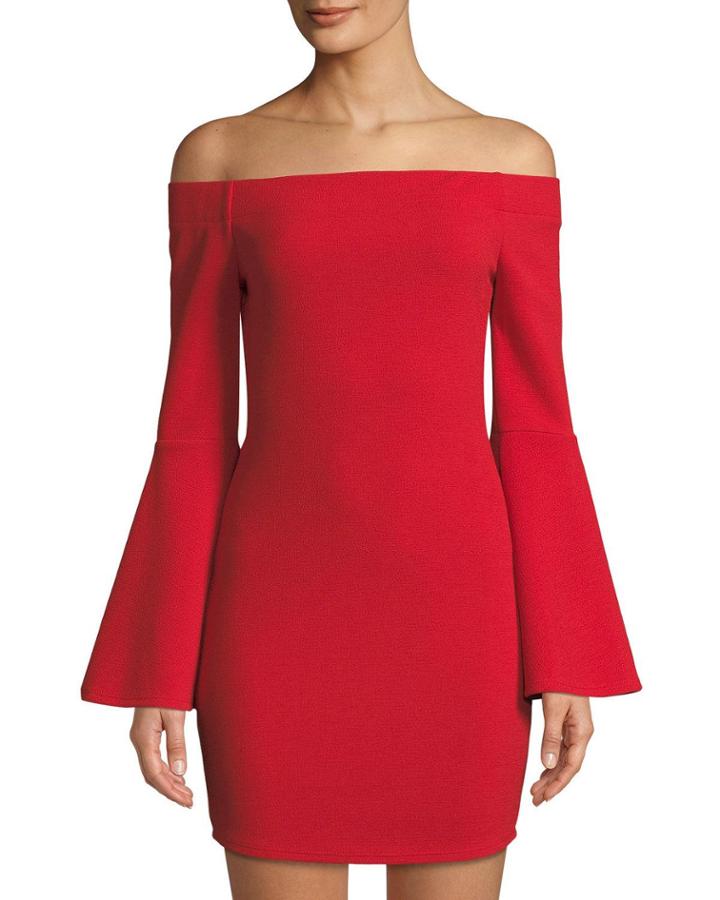 Off-the-shoulder Bodycon Dress