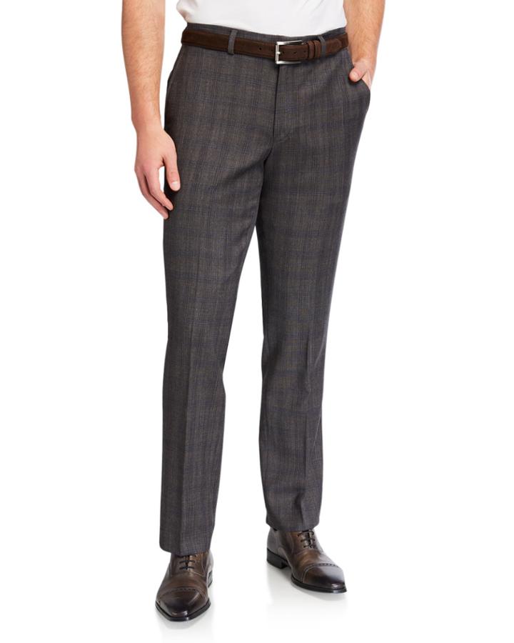 Men's Plaid Suit
