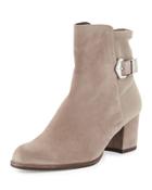 Sidearm Ankle-buckle Bootie, Topo