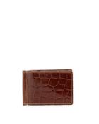 Boxed Bifold Leather Wallet, Cognac