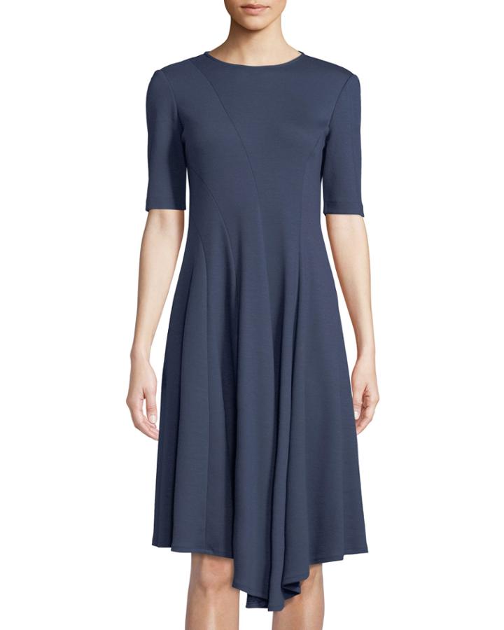 Aveena Short-sleeve Wool