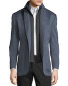 Men's Richard Blazer With Zip Bib