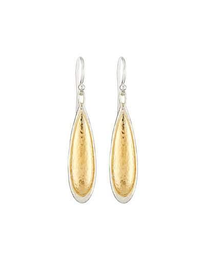 Amulet Elongated Teardrop Earrings