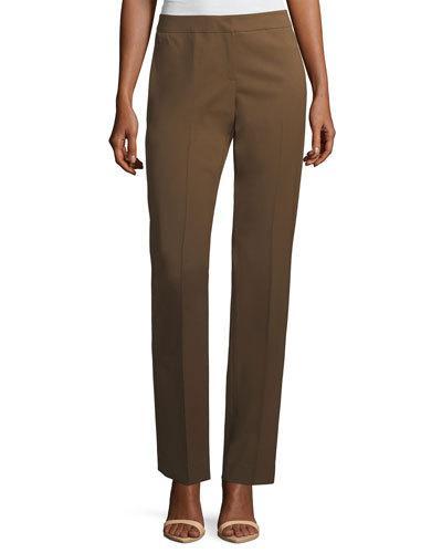 Barrow Mid-rise Straight-leg Wool Pants
