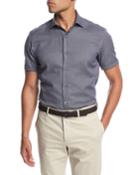 Small-dot Short-sleeve Cotton