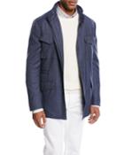 Textured Wool Field Jacket