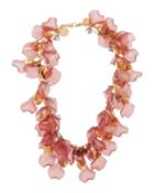 Single-strand Necklace W/ Petals