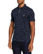 Men's Ice Cream Print Polo