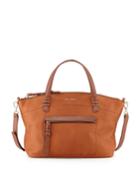Cole Haan Felicity Leather Satchel Bag, Sequoia, Women's