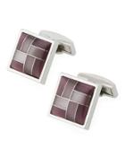 Geometric Colored Glass Cuff