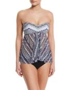 Ixtapa Strapless Flyaway Swim Top,