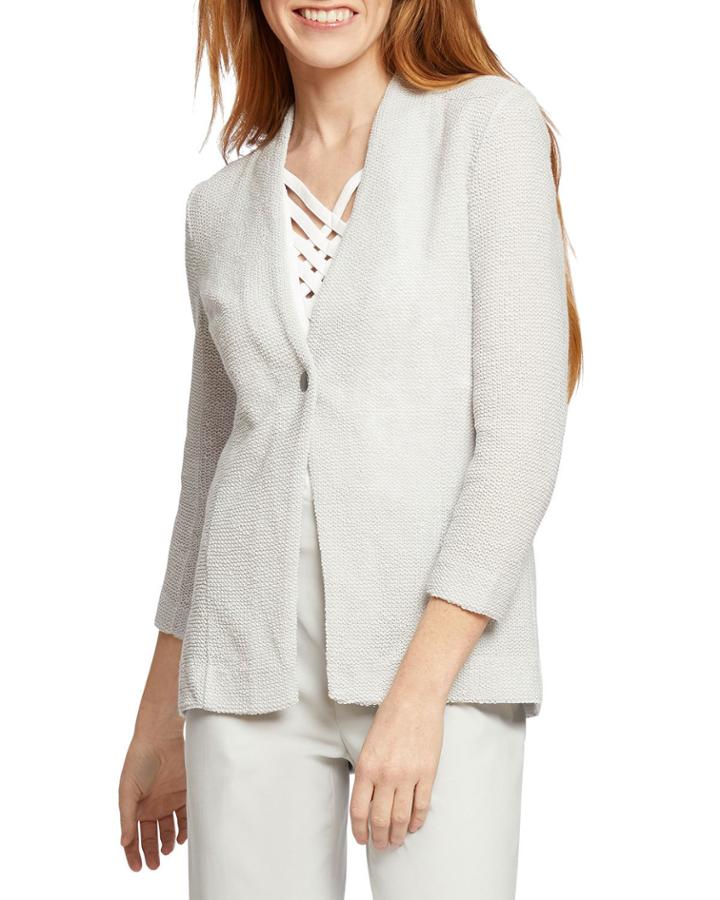 Plus Size One For All One-button Jacket