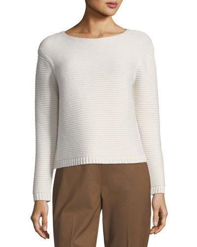 Cashmere Cropped Link-stitch