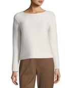 Cashmere Cropped Link-stitch