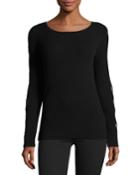 Kimila Cutout-sleeve Ribbed